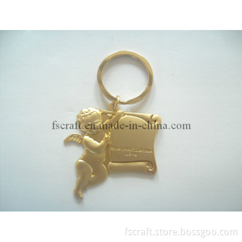 2013 New Metal Keychain with Custom 3D Logo